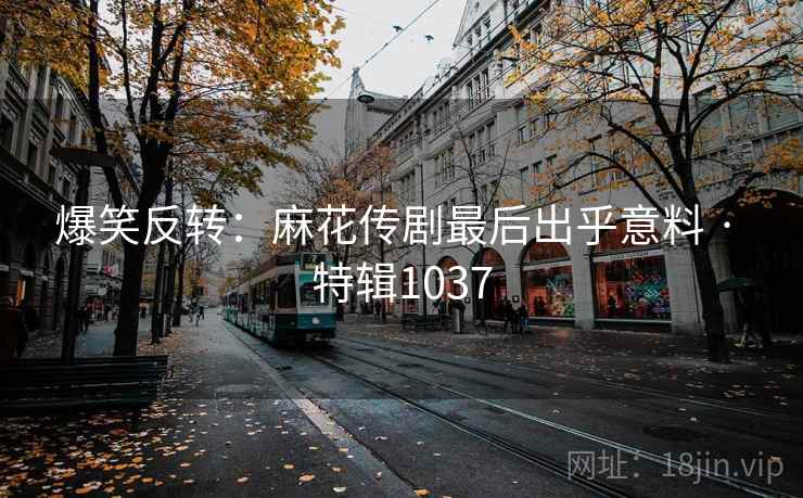 爆笑反转:麻花传剧最后出乎意料 · 特辑1037 爆笑反转:麻花传剧最后出乎意料 · 特辑1037